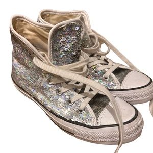 Sequin Converse **Free People